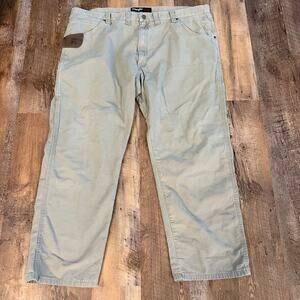 Wrangler Riggs Utility Work Pants Khaki 44x30 Contractor Workwear